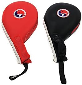 TOKUYI® Karate Taekwondo Kickboxing TKD Kicking Pad Practice Kick Target Training (Red)