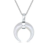 collar media luna oro rosa REGALO PERFECTO: Una bolsa elegante de terciopelo negro Gratis. Es un gran regalo para Cumpleaños, Navidad, Aniversario, Día de San Valentín, Día de las Madres. Regalo de graduación o para hermana, madre, hija, esposa, novia, tía, mamá, abuela, amiga o un regalo para si mismo