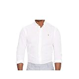 ralph lauren outlet online Oxford-Hemd - weiß Polo Ralph Lauren C22PR A1H1H Mann Weiß L