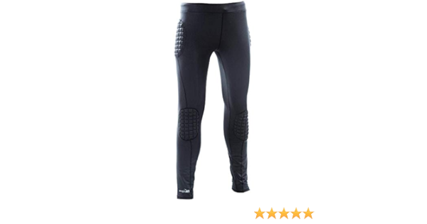 precision goalkeeper padded base layer pants