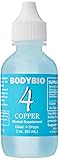 BodyBio Copper 4 Liquid Mineral, 2 oz