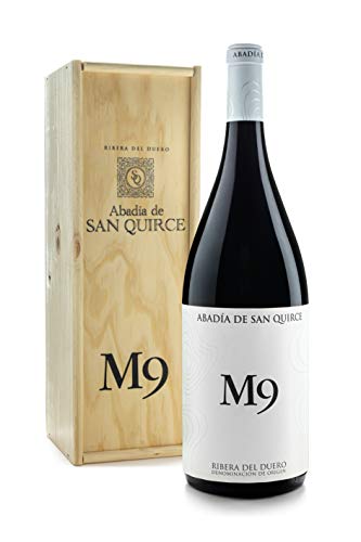 Abadía de San Quirce Vino Tinto M9 Magnum en Caja de Madera - 1500 ml