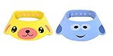 Per 2pcs Baby Kids Kinder Shampoo Baden Dusche Displayschutzfolie Gap Hat Wash Haar Shield - 2