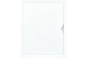 F.H. ANA Drzwi rewizyjne, klapa konserwacyjna, drzwi inspekcyjne, tworzywo sztuczne ABS, kolor biały, rozmiar do wyboru (biała/rozmiar: 200 x 250 mm)