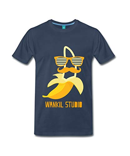Spreadshirt Wankil Studio Banane Hipster T-shirt Premium Homme