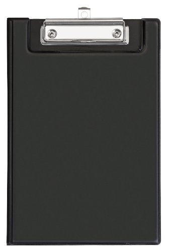 Veloflex 4805080 - Carpeta portapapeles con pinza de metal tama o A5 funda blanda transparente color negro Veloflex 4805080 - Carpeta portapapeles con pinza de metal tama o A5 funda blanda transparente color negro