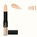 Produktbild BigBig Style Imprägnierendes Make-up Concealer Liquid Concealer Perfekte Deckschicht Poren Augenringe Öl-Control Liquid Concealer Face Primer (Color : #1)