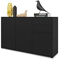 Suchergebnis auf Amazon.de für: schwarze kommode schrank mit türen und