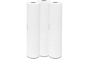 AVERN CLEANING SUPPLIES Avern 3 x Rolls Premium 2PLY White Couch Rolls Medical Table Hygiene Rolls Bed Roll 20" - 40 Meters Per Roll -