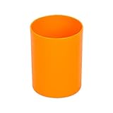 ❤ Diseño: soporte para bolígrafo redondo, diseño en color sólido.
