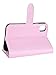 Produktbild MMLC IPhone XS Max Hülle Case,Praktische Frische Nette Flip Wallet Ledertasche Brieftasche Kartenholster (pink)