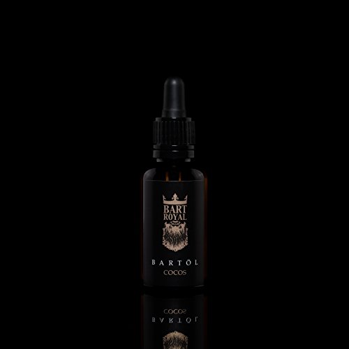Bart Royal Bartpflege-Öl Cocos, ergiebiges, hochwertig-royales Luxus-Bartöl für weiche, geschmeidig-glatte Voll-Bärte / Drei-Tage-Bart, 30ml - 2
