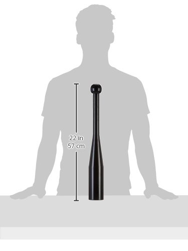 Gorilla Sports Indian Clubbells – Schwungkeule 2-20kg Club bell schwarz - 2