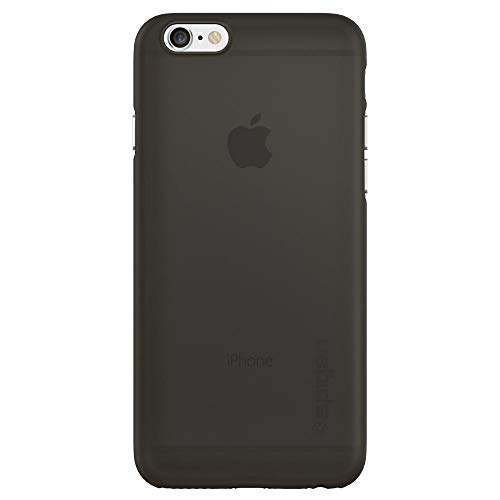 Spigen Air Skin - Carcasa Suave y Fina para iPhone 6 6S  Color Negro