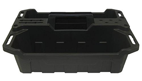 Stanley Werkzeugtrage extra tief, Lochung zum Einstecken von Werkzeugen, ergonomischer Handgriff, STST1-72359