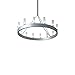 Produktbild Fontana Arte Chandelier Pendelleuchte, grau Ø: 90cm
