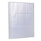 Optically clear pockets, can hold 288 cards.