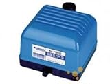 membranpumpe luft 12v 4 l/min (Kap. bei 1,2 m) Aquaforte Hi-Flow Luftpumpe V-10, 4 l/min (bei 1,2 m), sehr leise, 10 W