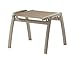 Produktbild Sieger 301/C-N Hocker Catena, Gestell champagner, Textilux mocca mit Teakholzapplikationen