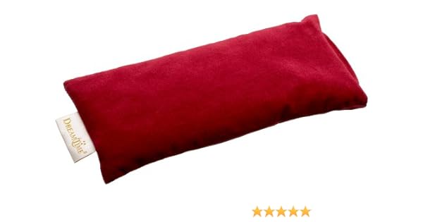 Dreamtime Inner Peace Eye Pillow Cranberry Velvet By Dreamtime