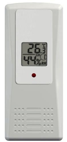 Funk Thermometer Froggit FT0075 mit 2 AussensensorenLCD Display Min/max Kabelsonde Kühschrank - 3