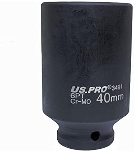 FACOM Steckschlüssel 3/4" Zoll, Sechskant SW 40 Mm – OGV-Profil, Länge 66,9 Mm