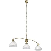 Colgante lámpara de latón Cristal Colgante Iluminación de techo Foco Lámpara IP20 Paul Neuhaus 2123 – 60