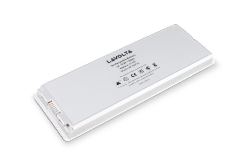 55Wh Original Lavolta® Notebook Akku A1185 MA561 MA566 für Apple MacBook 13 passt A1181 MA254 MA255 MA472 MA700 MA701 MB061 MB062 MB063 MB402 MB403 Laptop Serie - 2