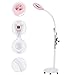 Produktbild 16X LED Lupe Lampe Einstellbare Höhe Ein Knopfschalter Rosa Runde Lampe Kopf schattenlose Licht für Hautpflege Beauty Maniküre Tattoo Salon SPA