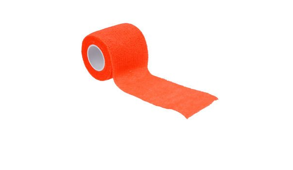 orange bandage