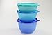 Produktbild TUPPERWARE Clarissa Kühlschrank 2 L dunkelblau + 1,5 L blau + 1L türkis Panorama 27537