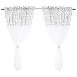 Lieferumfang: 2 x Vorhang, 2 x Raffhalter