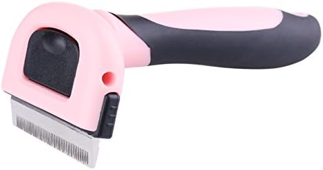 Pet Epilation Comb Deshedding Grooming Tool Fur Shedding Rake Trimmer Brush Remove Grooming Brush for Dog Cat (L)