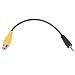 Generic 2.5mm Stereo Male Plug to 1 RCA Female Jack Video Adapter Converter Cable RS.210.00