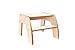 Produktbild Little Helper FE01 – 15 – funeasel Stativ und Art Board Deluxe 2 in Holz natur mit Tablett und Kautschuk magnetisch aracio/natur