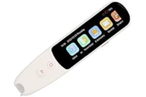 GARSENT Real Time Book Reader Scanning Pen, 134 Languages WiFi Portable Language Translator Pen with HD Screen, High Accuracy, Real Time Full Display, Support Offline Scanning