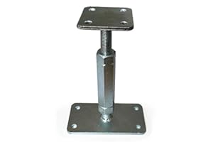 GARTENPIRAT P-Pfostenträger verstellbar Typ P für Höhe 140-200 mm z.B. für Carport