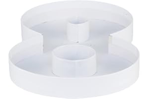 WENPACK 20.8cm Fillable Cardboard Number Paper Mache Chocolate Sweets Candy Container Box Birthday Party Tray (White, 8)