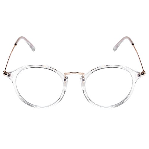 lunette de vue ronde transparente