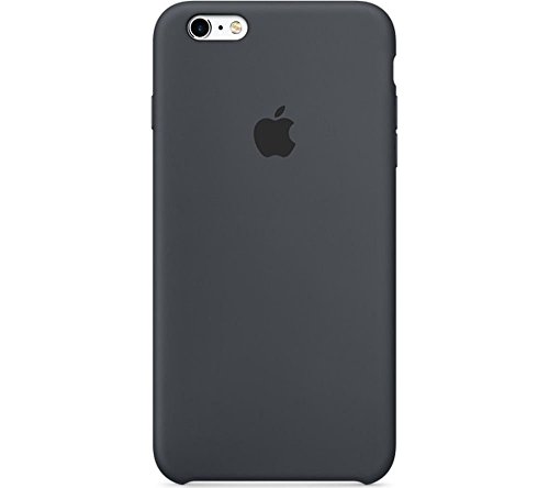 Manzana De Silicona Caso Mkxj2Zm   A Gris Carb  n para El iPhone 6S Plus
