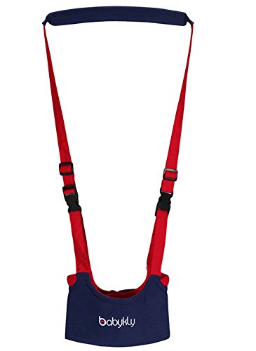 Happy Cherry Baby Hochwertige Lauflernhilfe mit Verstellbarem Gurt, Atmungsaktiv Lauflerngurt Auffanggurt Safety Harness für Baby(8-18 Monate)