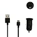 Produktbild Original Sony Ericsson AN400 + EC801 Schwarz für Sony Xperia X KFZ PKW LKW Auto Ladegerät Autoaufladekabel MicroUSB + gratis Bildschirm Reinigungspad