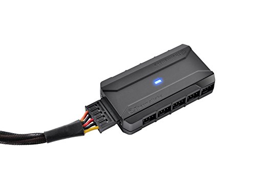 Thermaltake Commander FP - Concentrador de Ventiladores  Color Negro