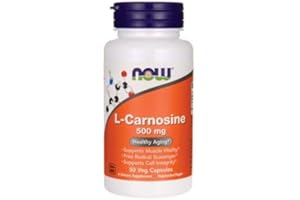 NOWFOODS Now Foods L-Carnosine, 500mg, 50 Vegetarian Capsules