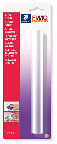 Staedtler- Rodillo plástico de superficie lisa para extender masa (8700 05)