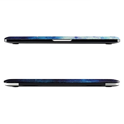 iDOO MacBook Schutzh  lle   Hard Case Cover Laptop H  lle  F  r MacBook Pro 13 Zoll mit Retina Display - ohne CD-Laufwerk  A1425 A1502  - matt  Galaxy