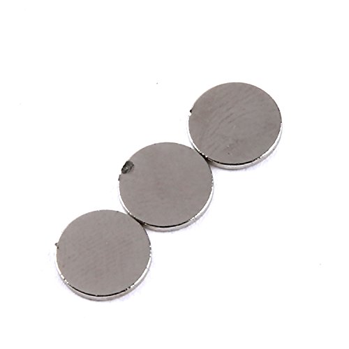 tinxi® 50 Stück N42 starke Neodym Magnete 8 x 1 mm runde Scheiben super Power Magnete - 3