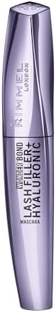 Rimmel Wonder'Bond Lash Filler + Hyaluronic, 002 Brown, Mascara, Mascara Filler Ciglia, Non Forma Grumi, Non Si Sfalda, 11 ml