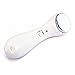 CareforYou® Portable Ultrasonic Iontophoresis Instrument Home Use Facial Moisturizer Massager Cleansing Moisturizer Cleanser Beauty Device Home Use (Gray)