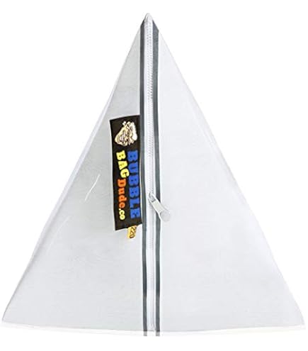 BUBBLEBAGDUDE Lot 5 Sacs Extraction 25μm - 25.4x25.4cm - Avec Sac Rangement - Pour Essences Glacées